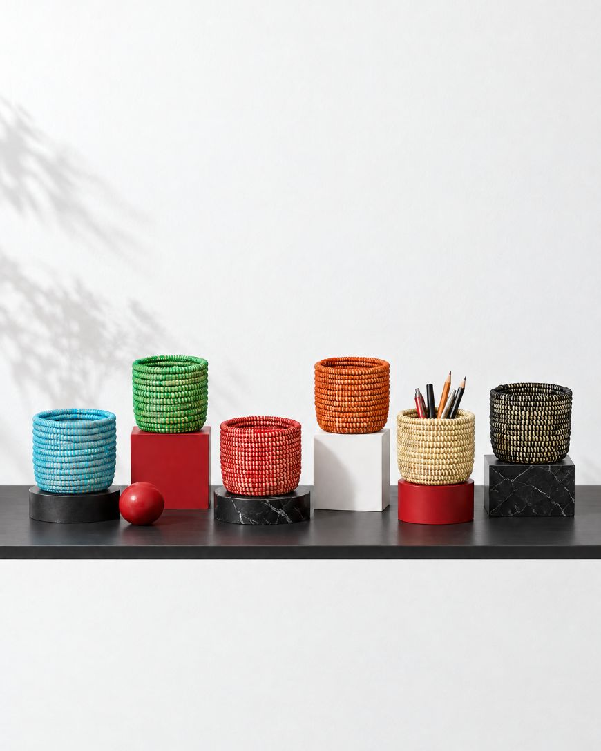 Colorful Mini Catchall Basket