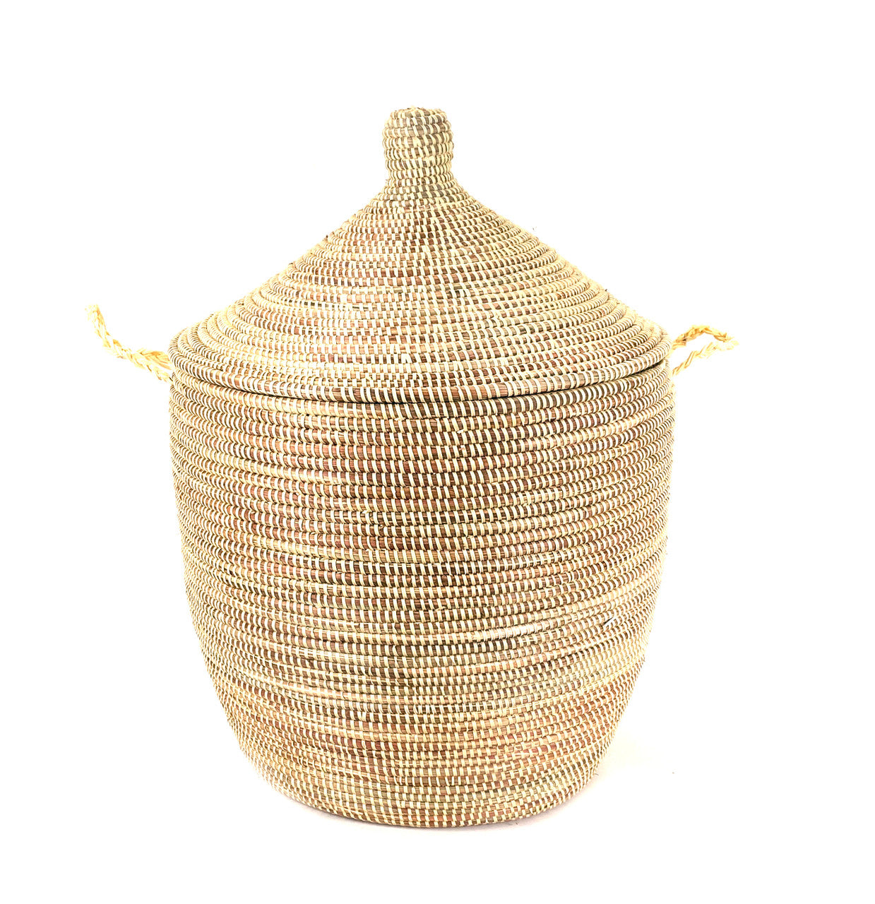 wide natural floor basket
