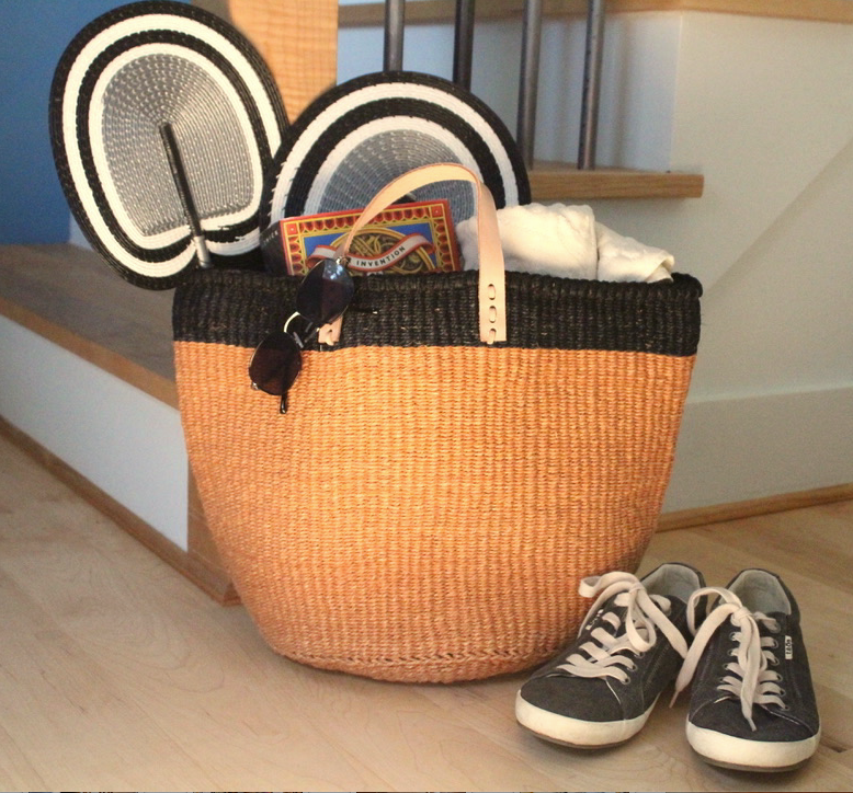 Tall basket for all your things!
