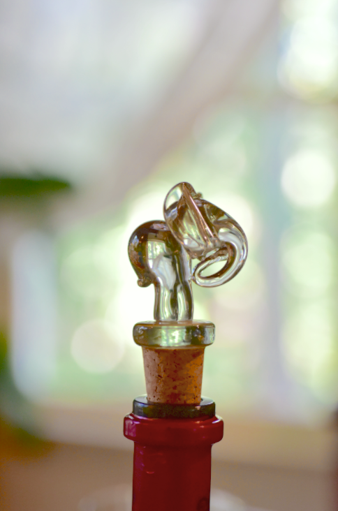 elephant wine stopper - a perfect gift!