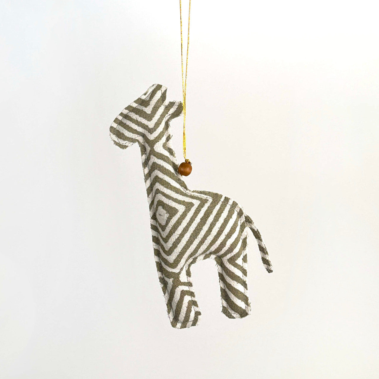 giraffe artisan ornament