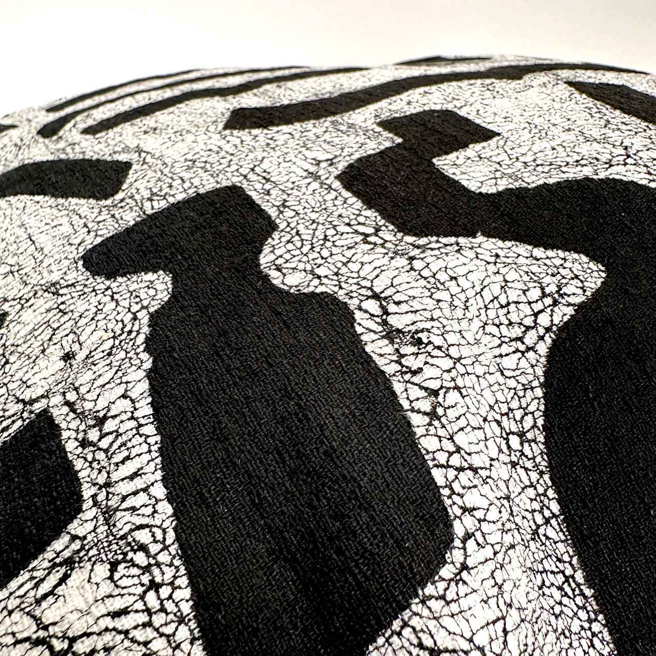 black and white texture detail of cracling