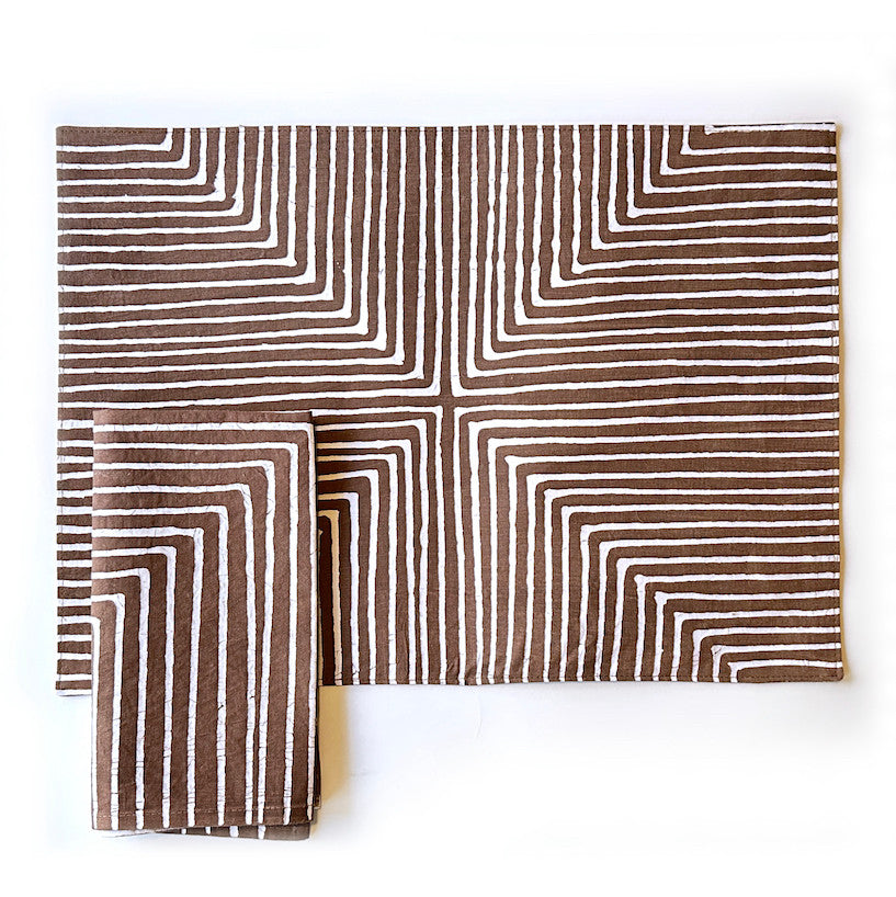 ethical tribal cotton napkin