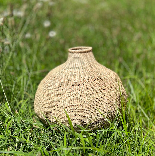 Large gourd garlic basket from Bulawayo Zimbabwe