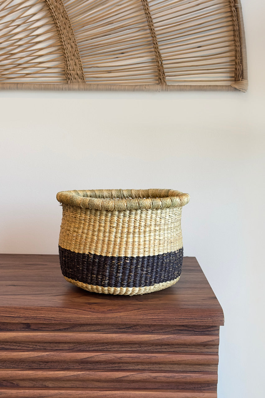 Handwoven Basket from Ghana