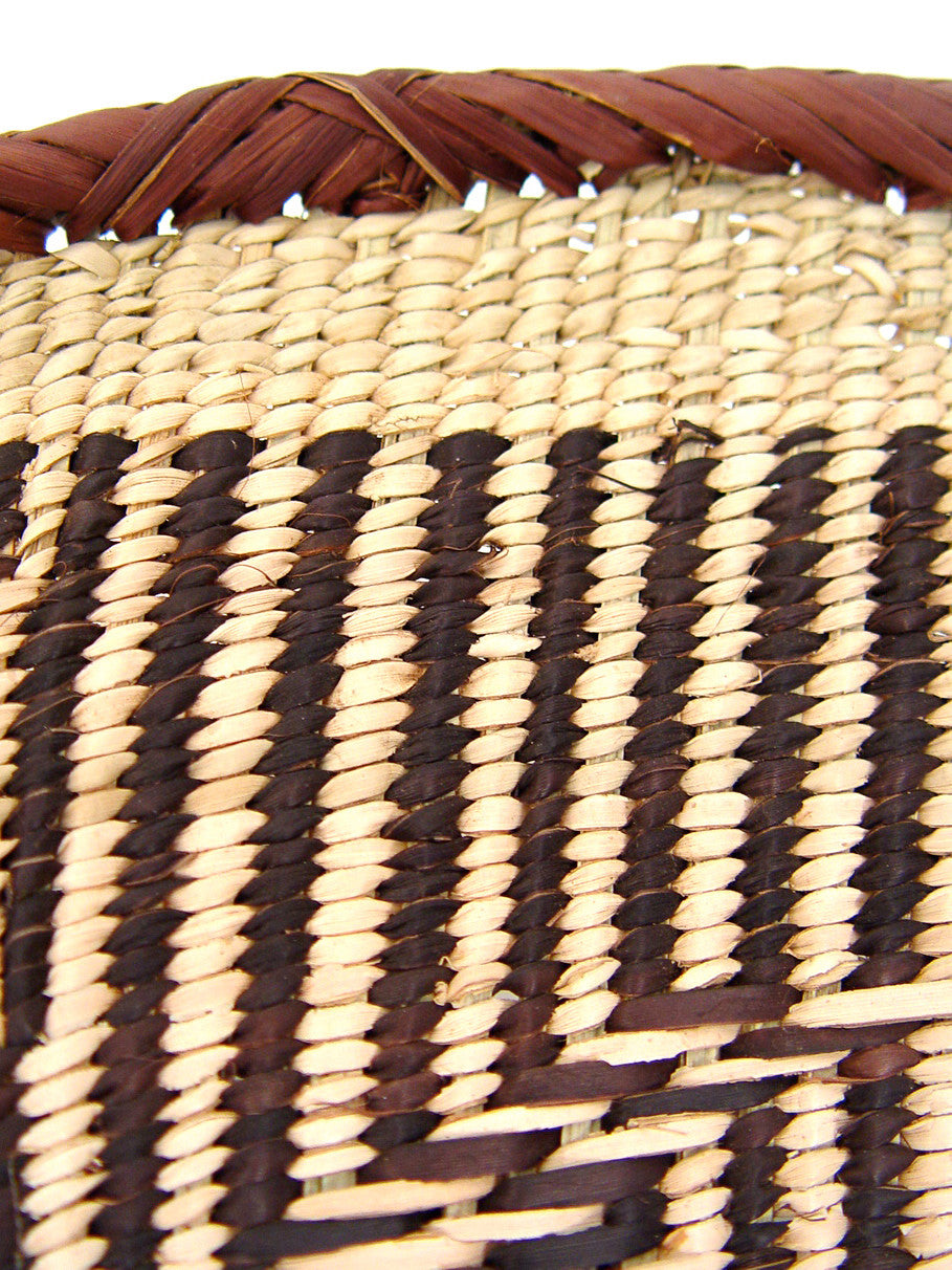Tonga basket weave detail
