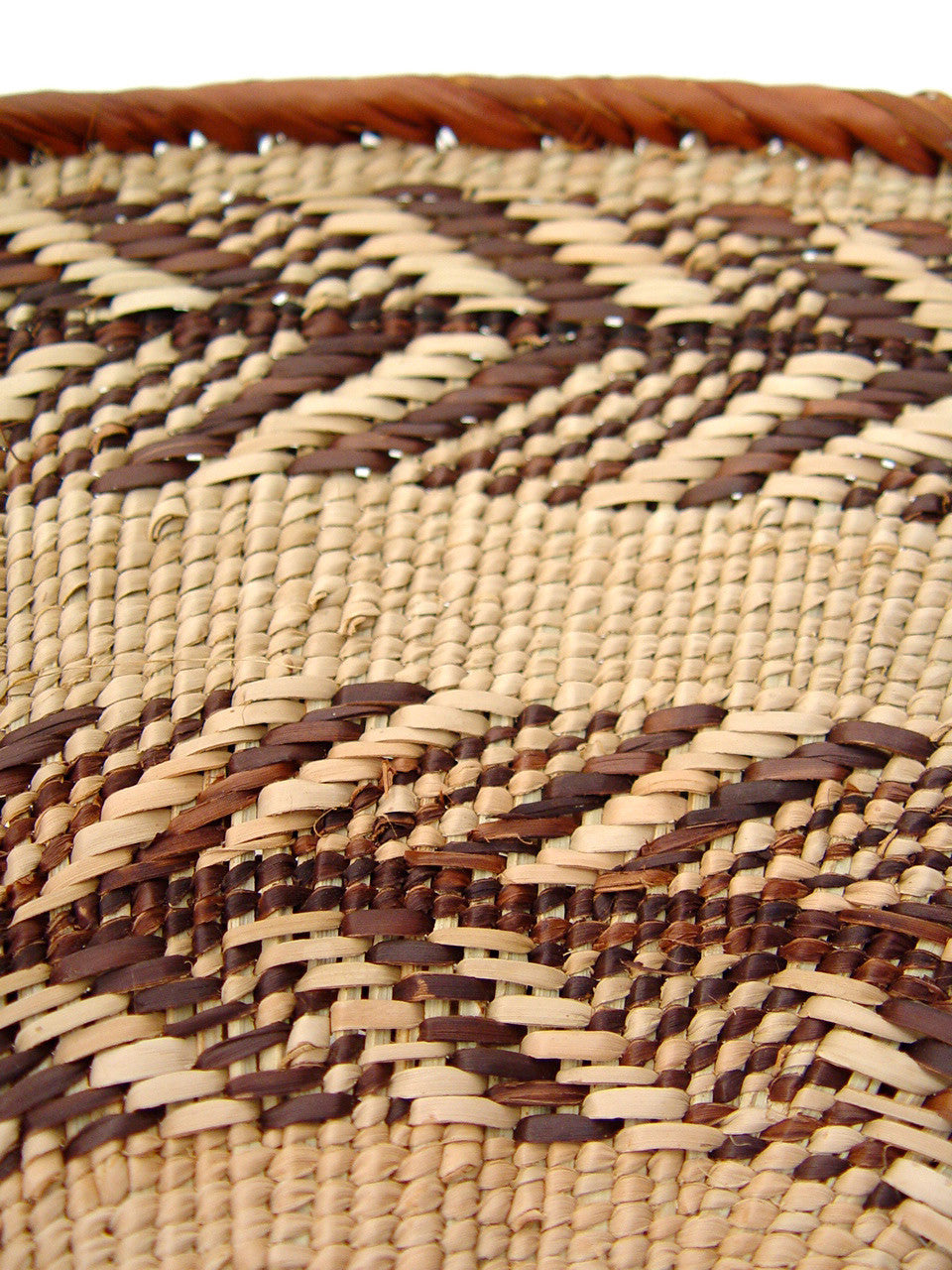 Tonga basket weave close up