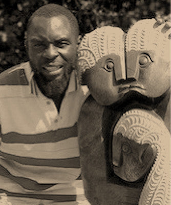 Eckel Nyamondoro With Sclupture