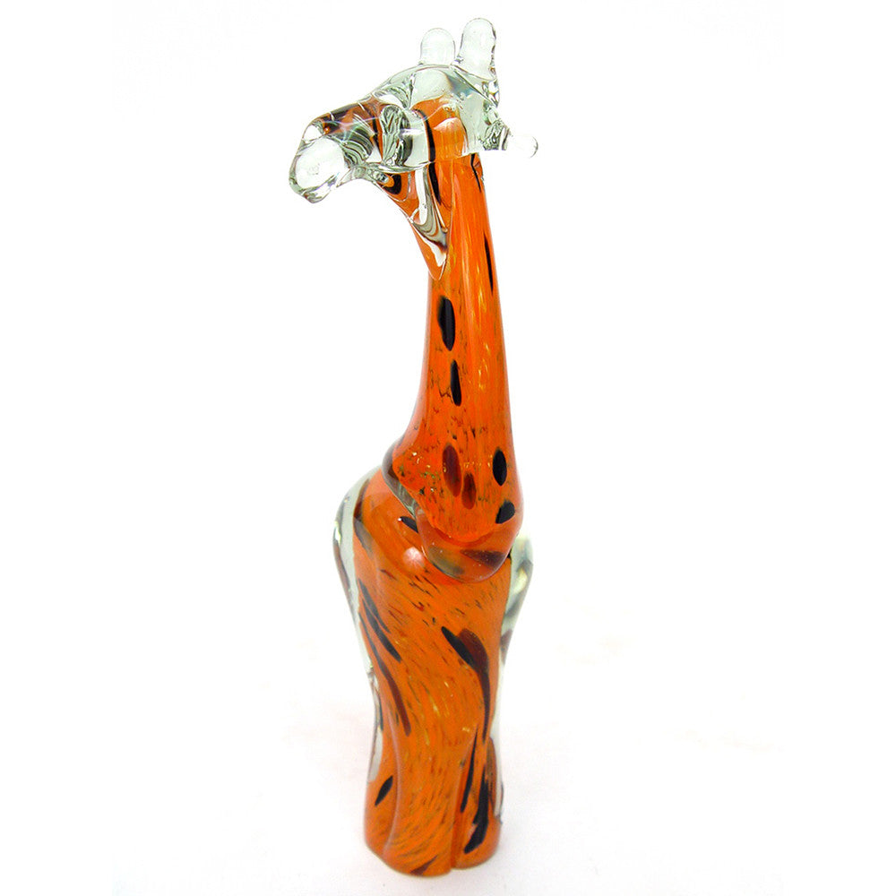 Hand Blown Glass Giraffe - Image 1