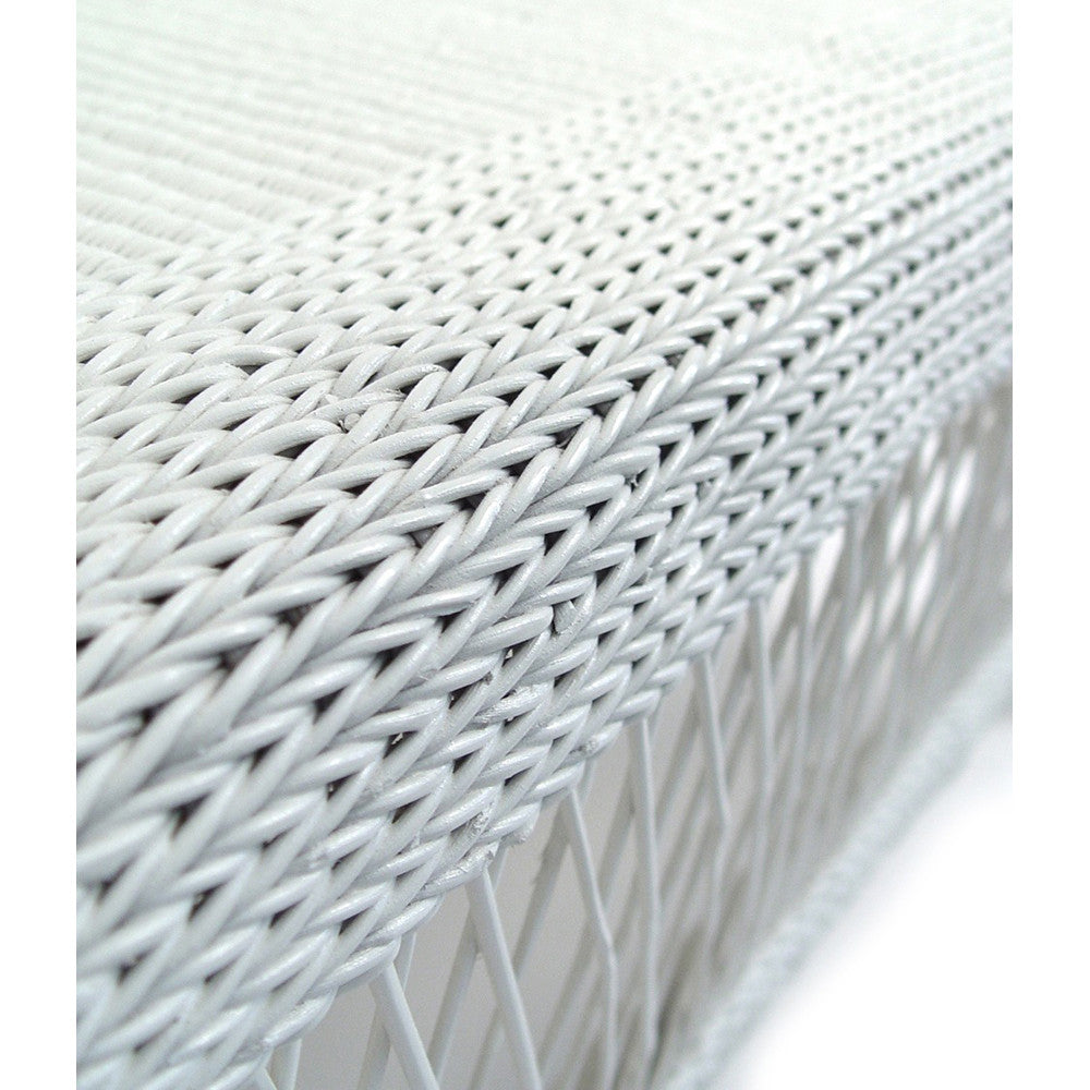 Malawi Cane Loveseat - White - Image 3