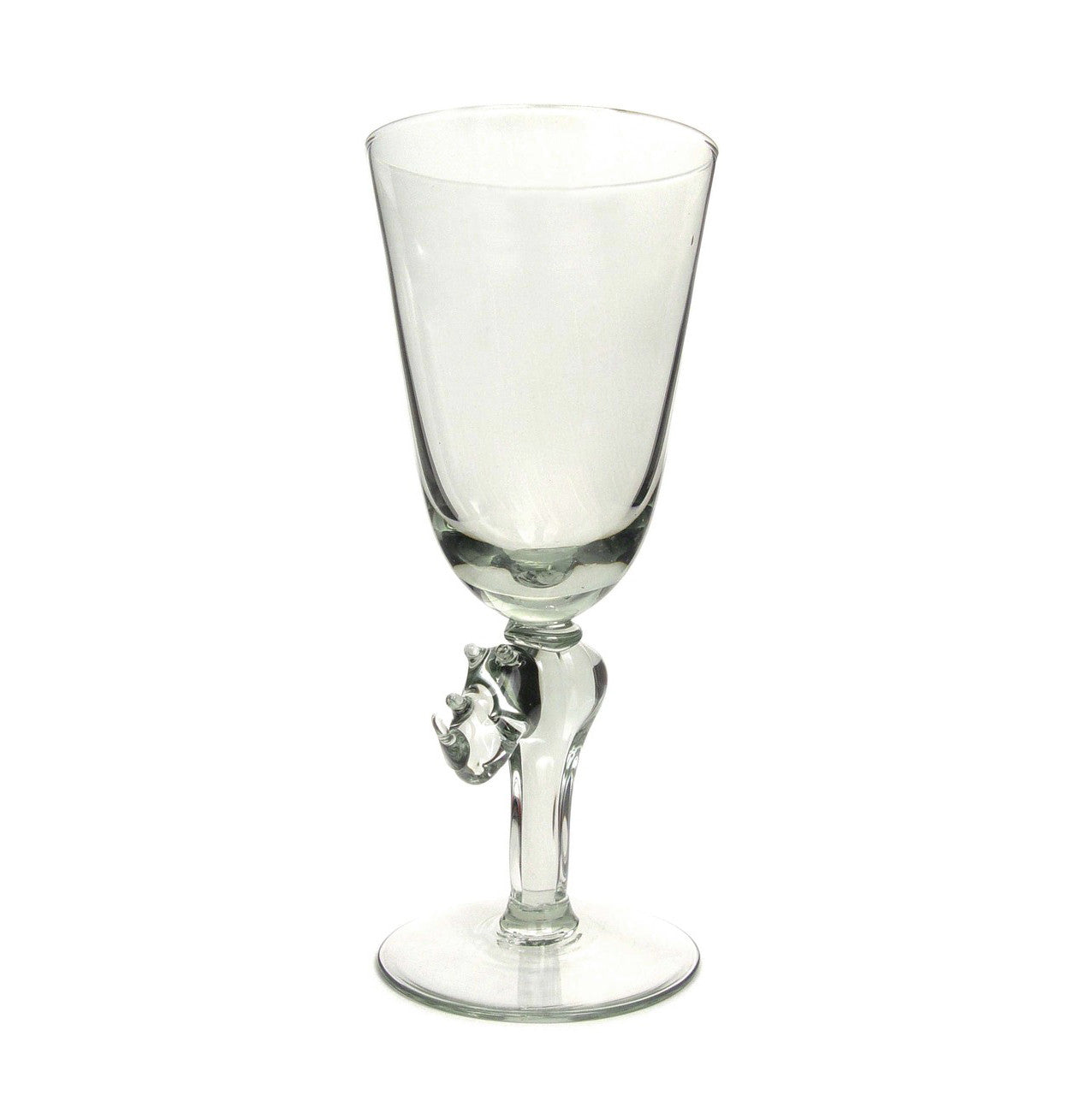 Wine Glass with Animal Stem - Rhino