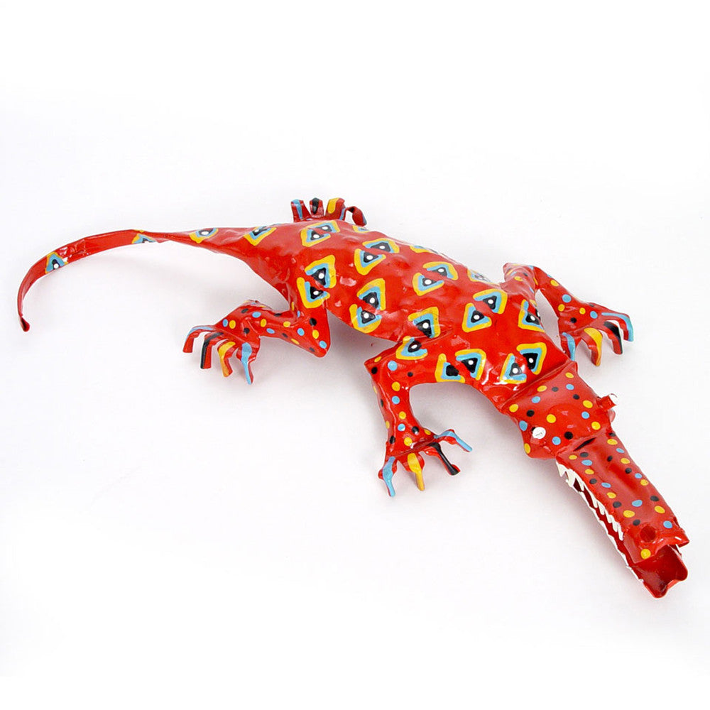 Large Tin Crocodile - Image 1