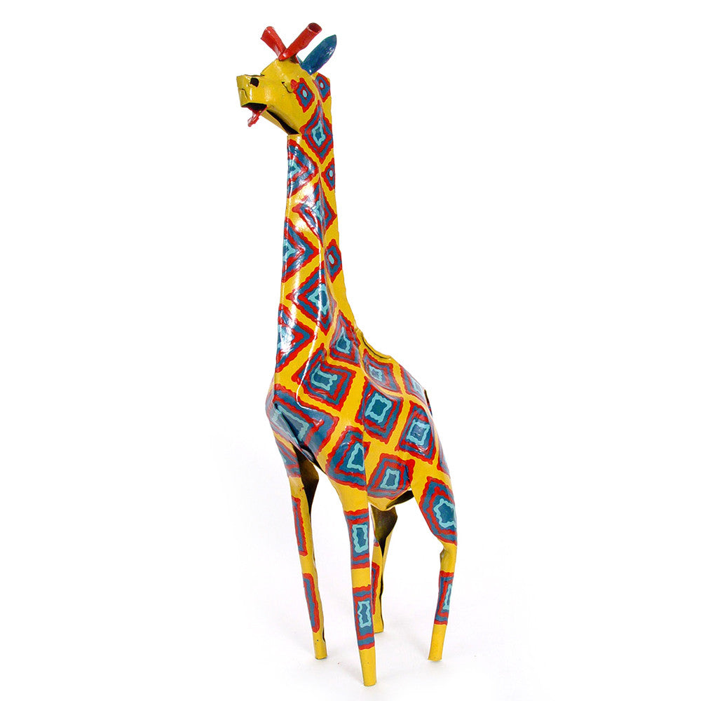 Large Tin Giraffe - Image 1