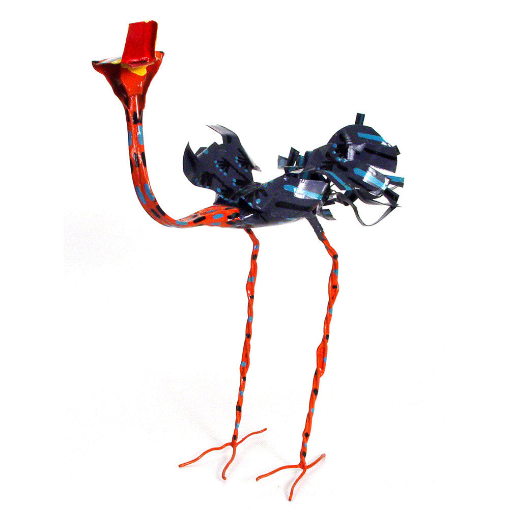 Large Tin Ostrich - Image 1