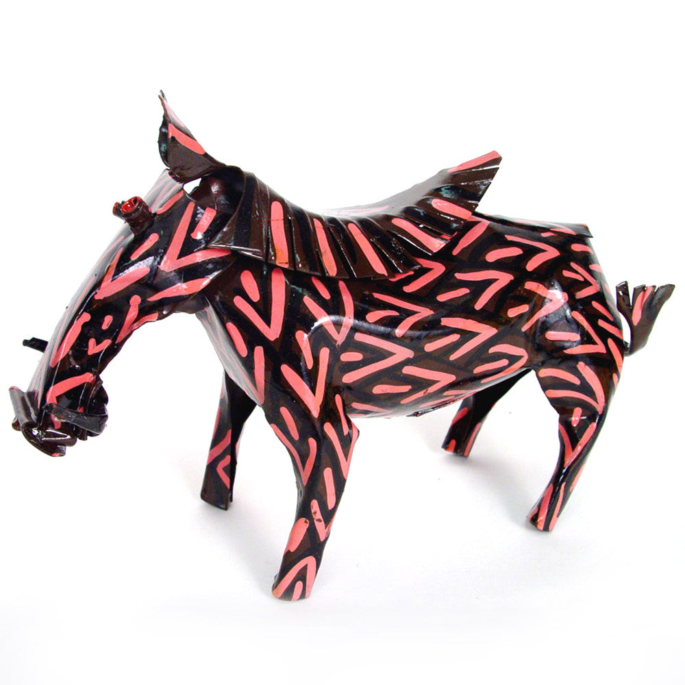 Painted Tin Warthog - Image 2