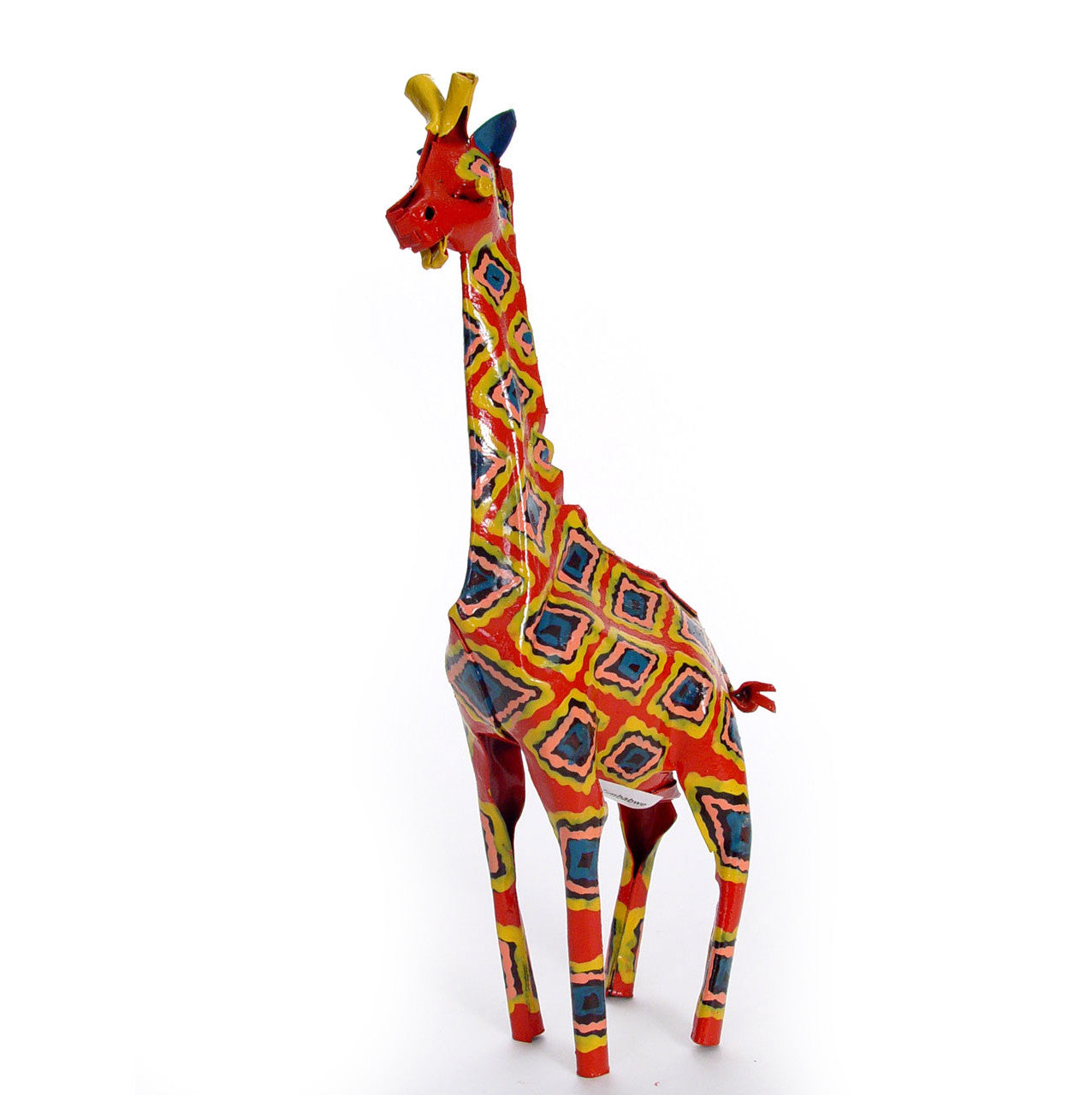 Small Tin Giraffe - Front View 
