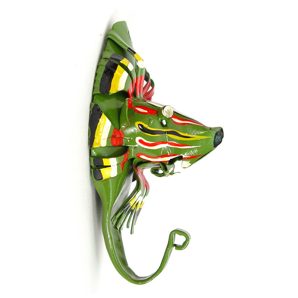 Painted Lion Coat Hook - Image 2