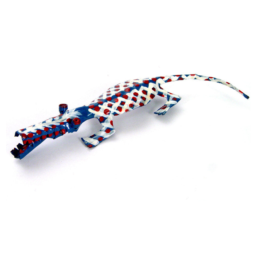 Tiny Tin Crocodile