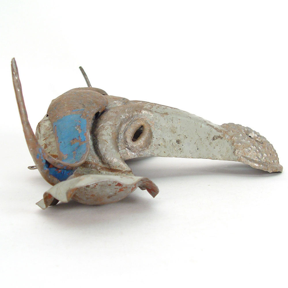 Wildebeest Animal Mask - Recycled Metal Wall Art - Image 3