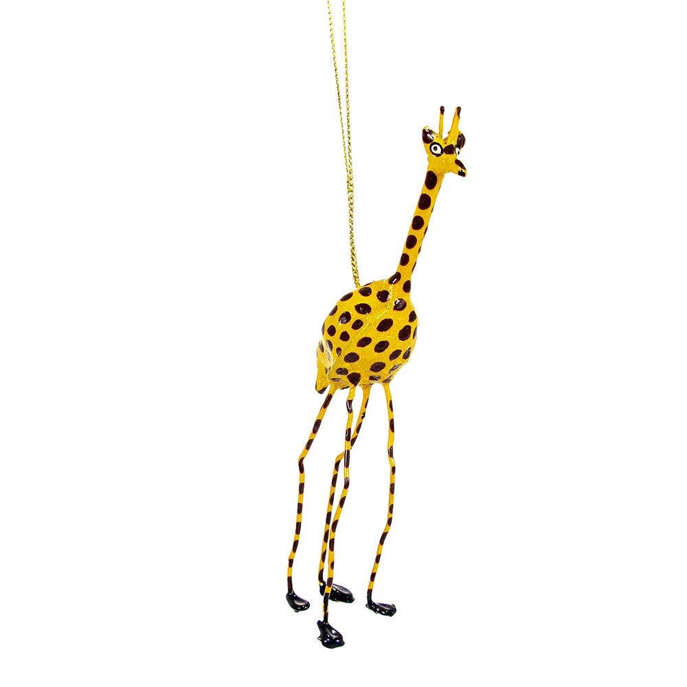 seed pod bird ornament giraffe