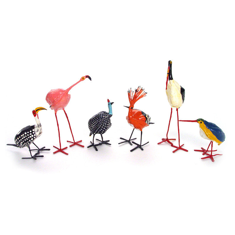Pine Cone Ostrich Family