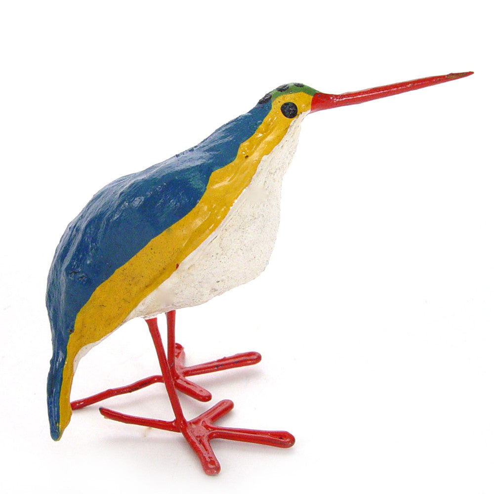 Seedpod Kingfisher profile view