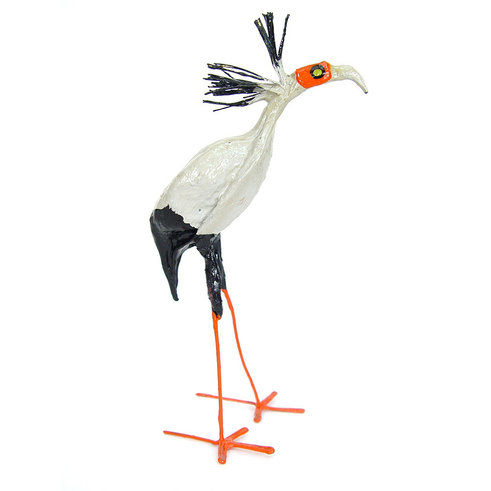 seed pod secretary bird profile