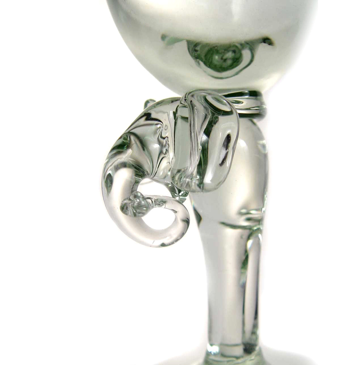 Wine Glass with Animal Stem - Elephant