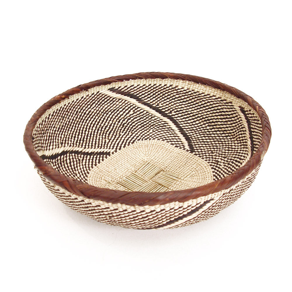 Tonga basket bowl side view